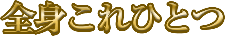 全身これひとつでOK